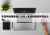 东莞网站建设推广公司（东莞网站建设专业公司）