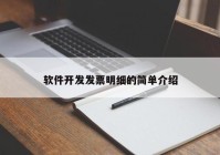 软件开发发票明细的简单介绍